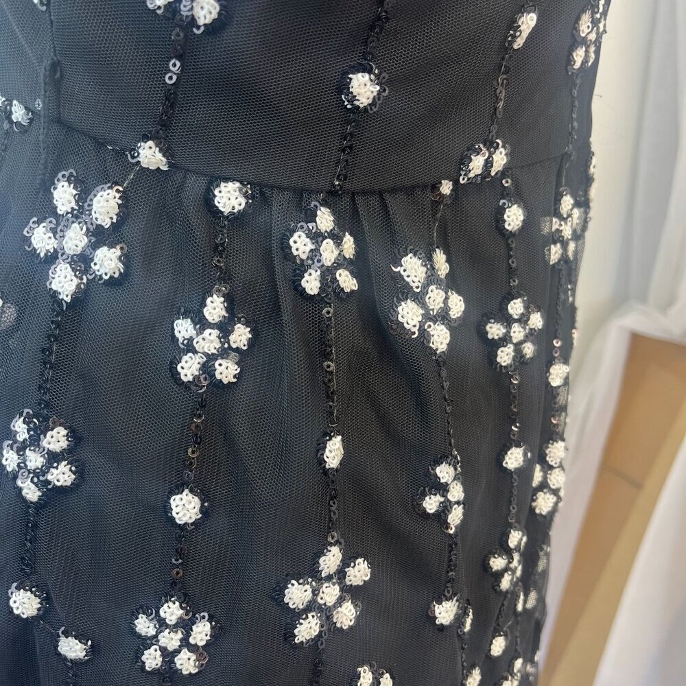 Alexis Poppy Tulle Dress Ladies Size Large Black Color Holiday Prom Evening - Picture 12 of 13